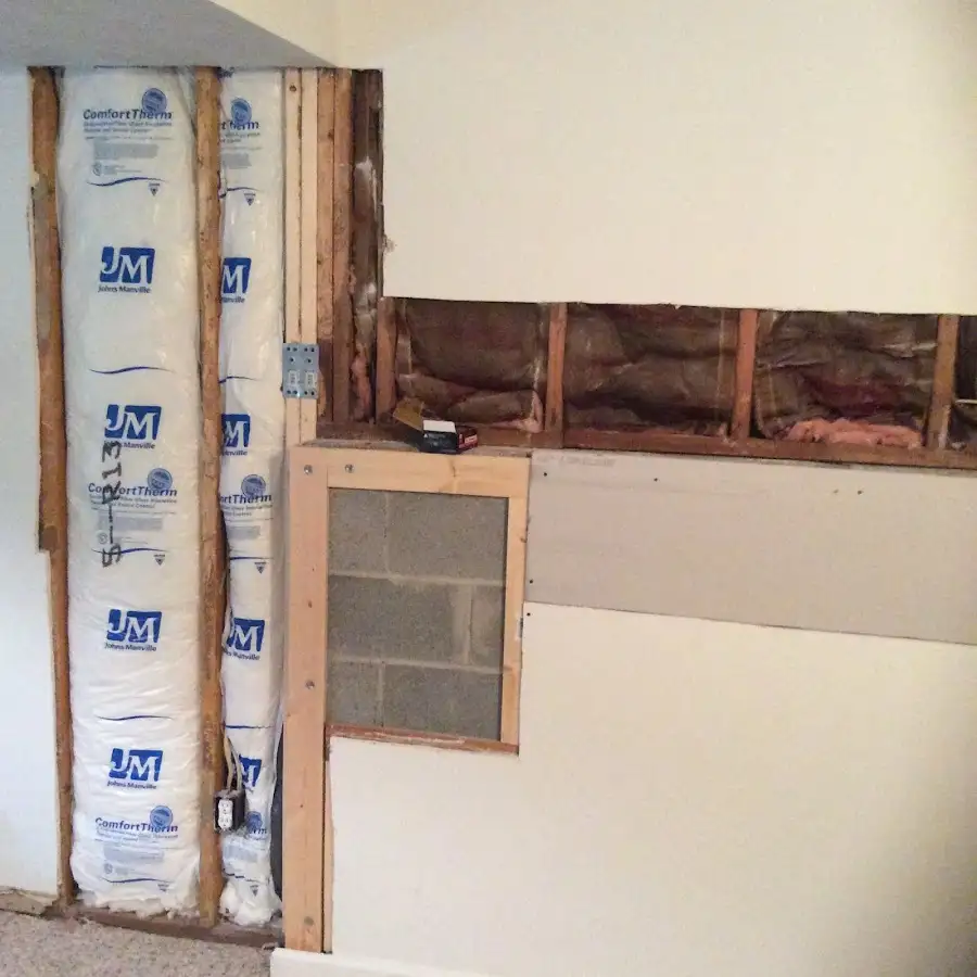 Wall insulation replacement during Odor Removal & Deodorization in Midway